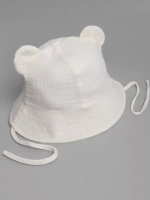 Панама летняя с ушками на завязках для детей