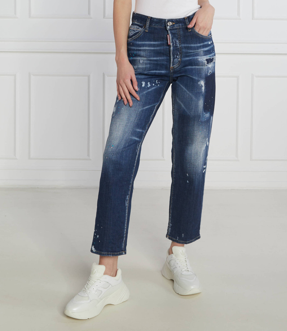 джинсы boston jean Dsquared2 - темно-синий(S72LB0547 S30342)