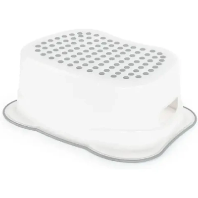 Табурет подставка антискользящий, белый