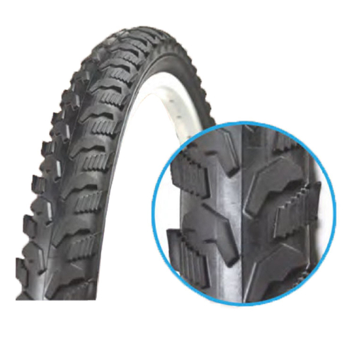 Покрышка TRIX 26"х 1.95 (54-559) TXBM-022, горная высокая, черная (50)