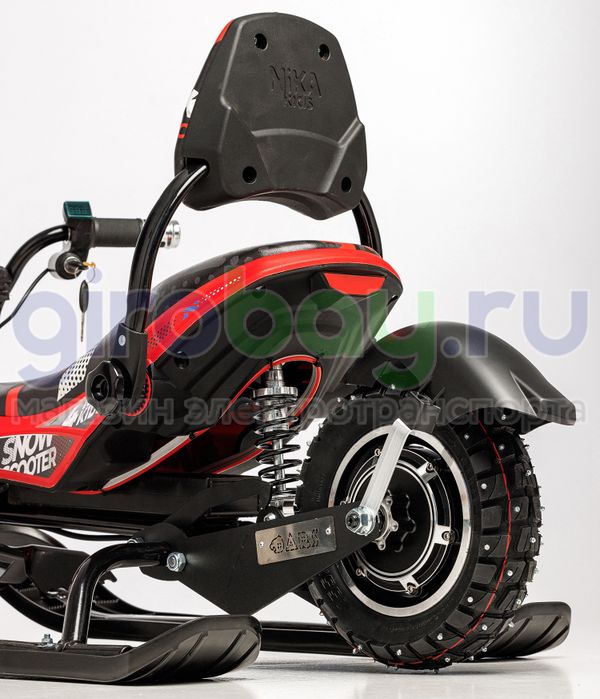 Детский электроснегокат BARS Arctic - Красный