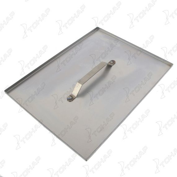 Коптильня двухъярусная Тонар с поддоном для сбора жира 380х280х170 (сталь 1,5 мм) (К-003)