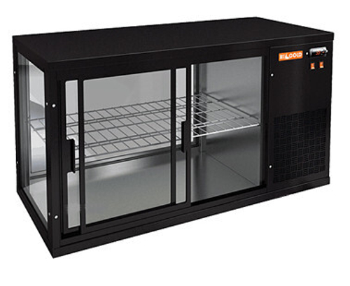 Витрина холодильная HICOLD VRL 900 R Black