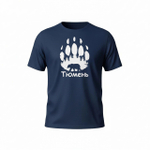 Футболка "Лапа", хлопок 100%,  в асс-те