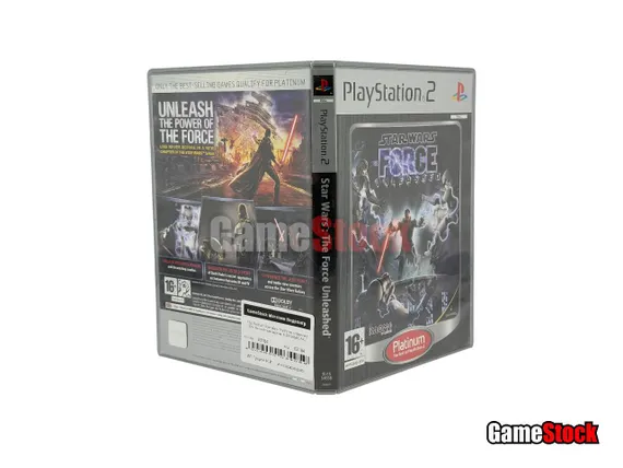 PS2 Platinum Star Wars The Force Unleashed (Б/У, Английская версия, SLES-54658, PAL)
