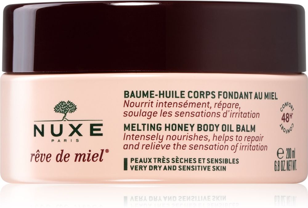 Nuxe лосьон для тела на масляной основе для сухой и чувствительной кожи Rêve de Miel