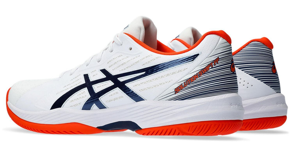 Теннисные кроссовки Asics Solution Swift FF - white/blue expanse