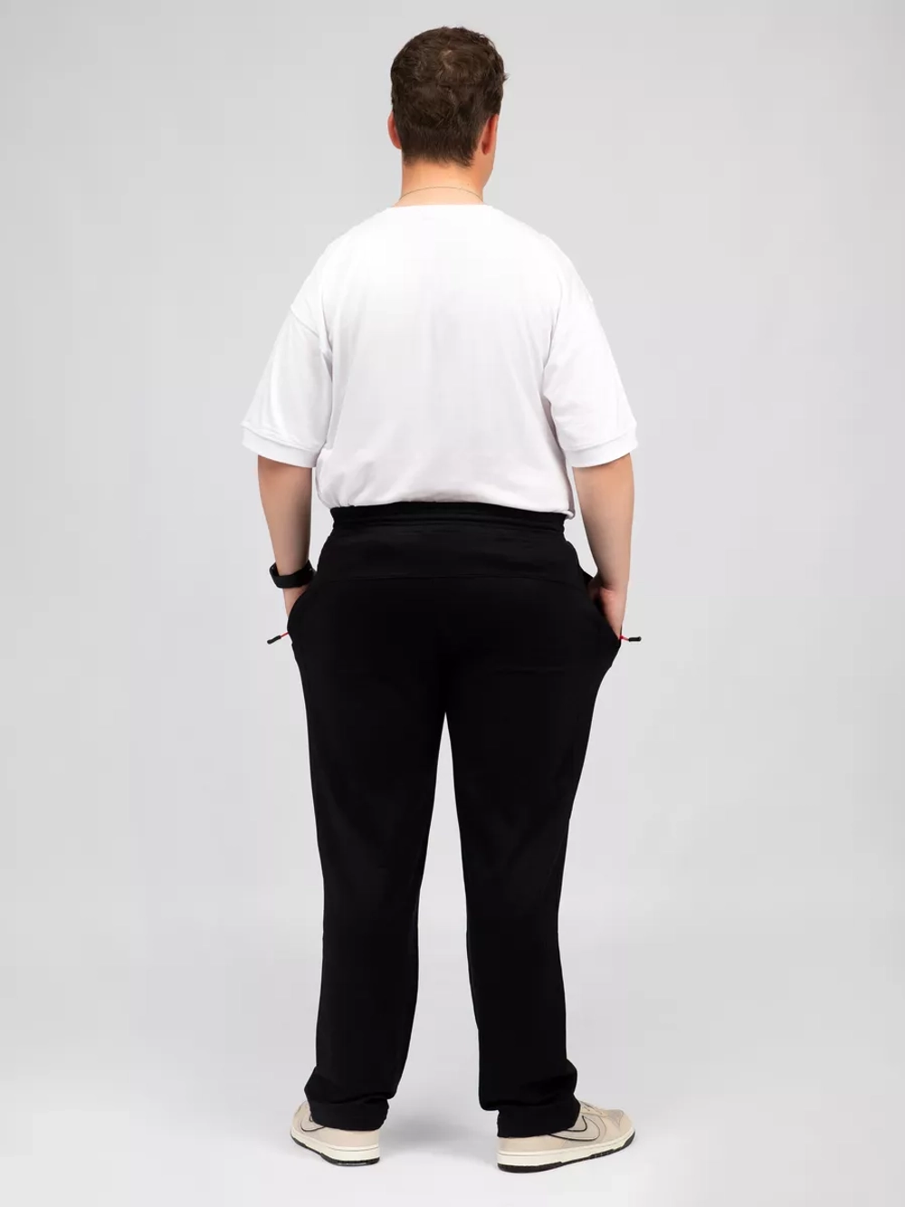 брюки спортивные на резинке большие размеры