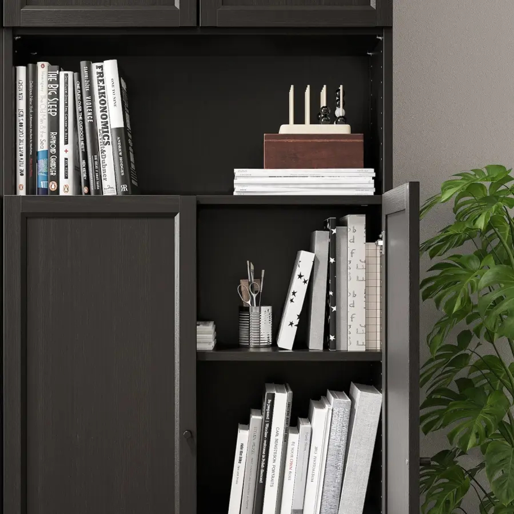 Дверь - IKEA OXBERG/ОКСБЕРГ ИКЕА, 97х40 см, черный