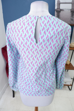 Блуза Fashion с принтом 42 размер