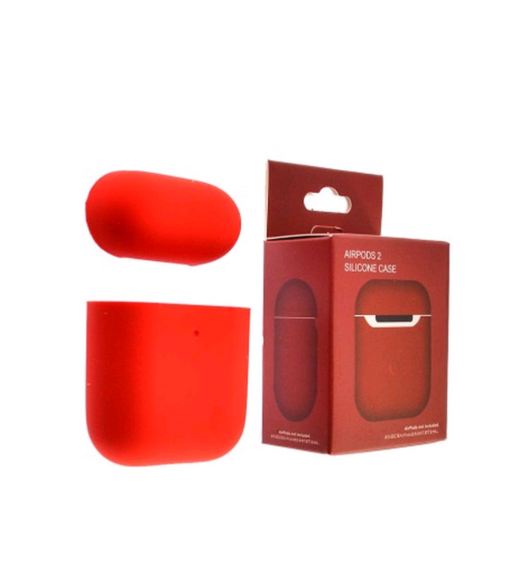 Чехол для AirPods/AirPods 2 Slim Crimson (бордовый)