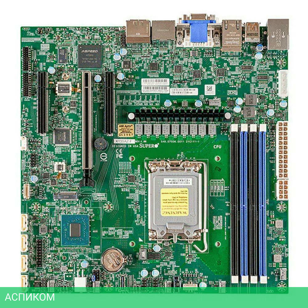 Материнская плата SuperMicro MBD-X13SAZ-F-B