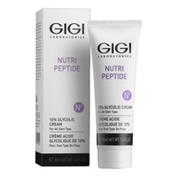 Крем для всех тип кожи с Гликолевой кислотой 10% GiGi Nutri-Peptide Glycolic Cream 50мл