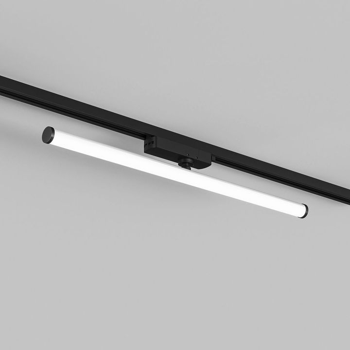 Трековый светодиодный светильник Denkirs Strom DK6648-BK