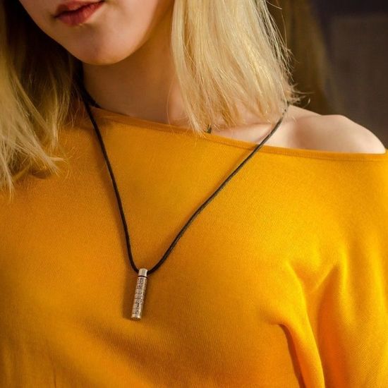 Подвеска. Бутылочка для святой воды. В комплекте с гайтаном._4