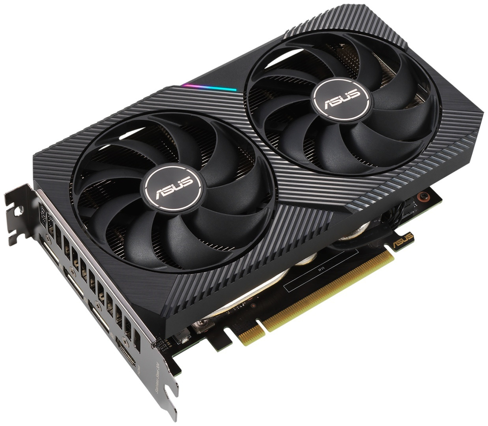 Видеокарта ASUS RTX 3050 DUAL-RTX3050-O8G 8 ГБ