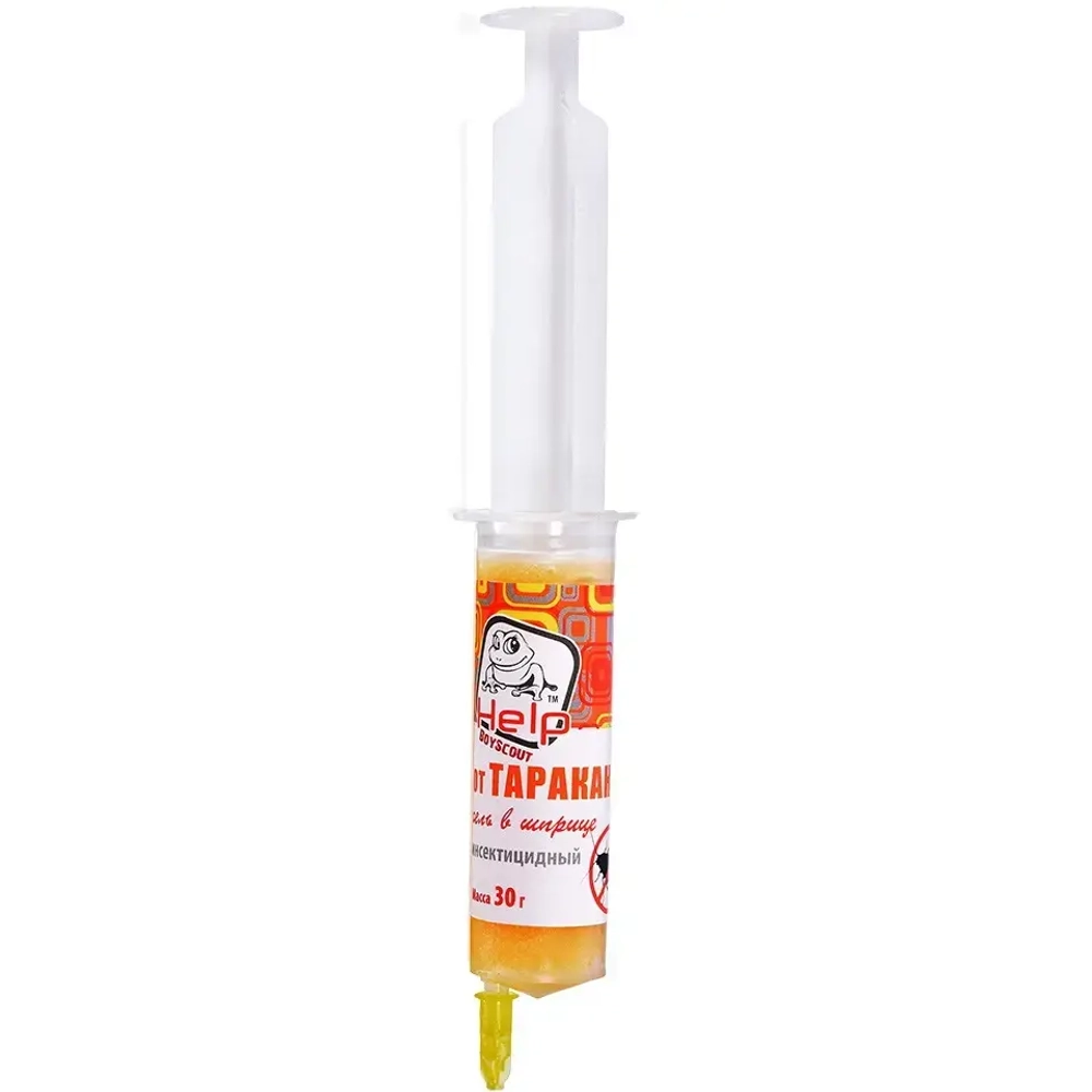 Гель от тараканов, в шприце инсектицидный «HELP» 30г