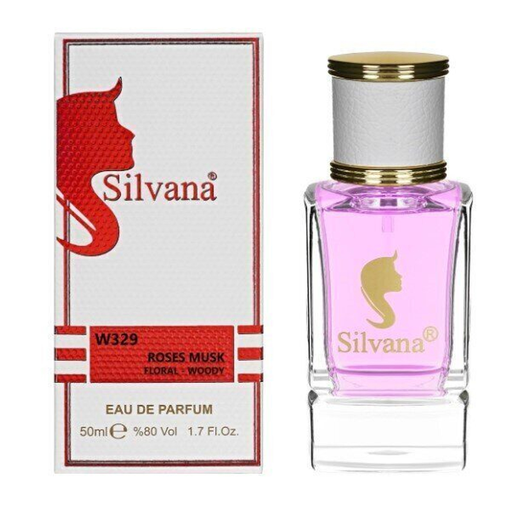 SILVANA 329 Roses Musk Floral-Woody (Montale Roses Musk) for women 50 ml.