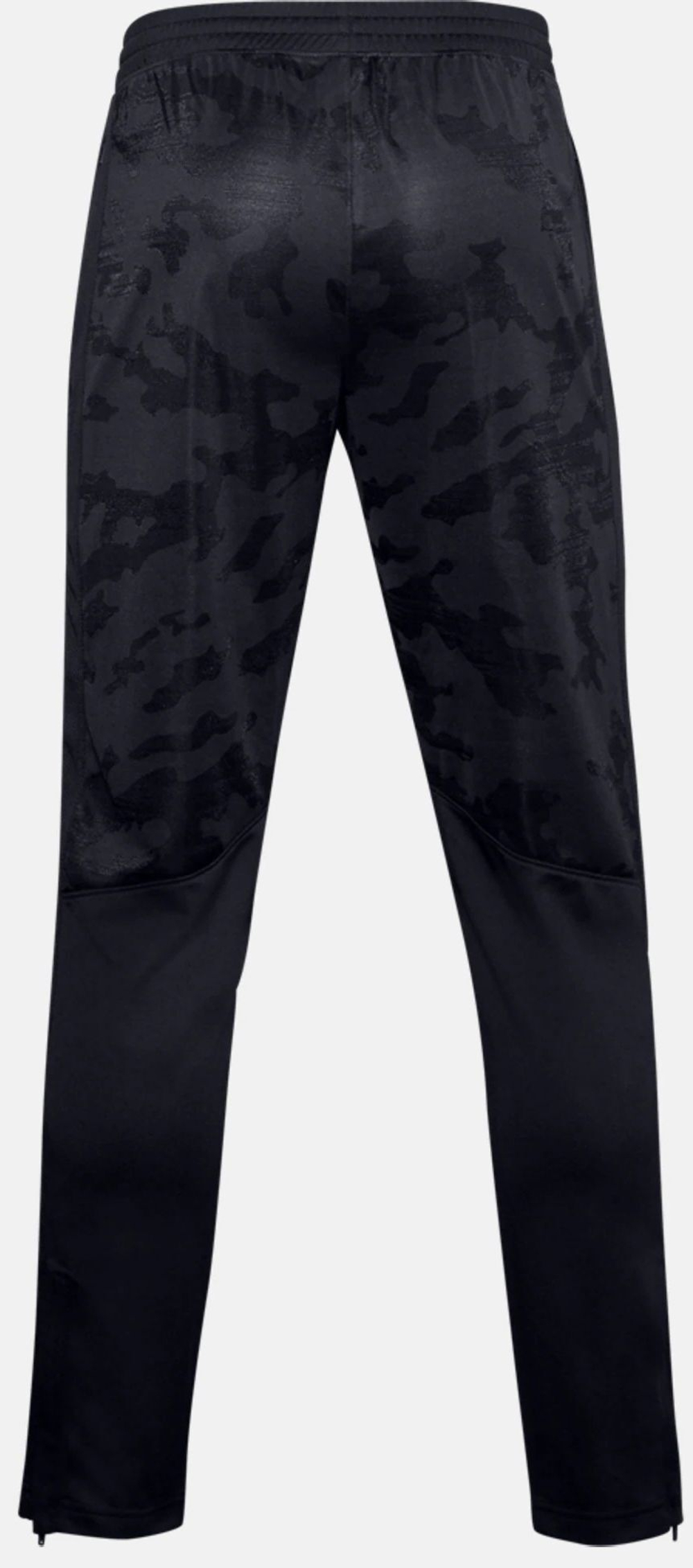 Мужские теннисные штаны Under Armour SportStyle Pique Track Pant Camo - черный
