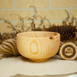 Деревянная глубокая тарелка Art of Siberia из кедра 14 см. T74