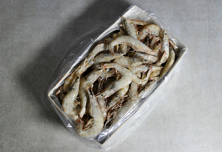 Креветка Королевская с головой 50/60 с/м блок 2кг