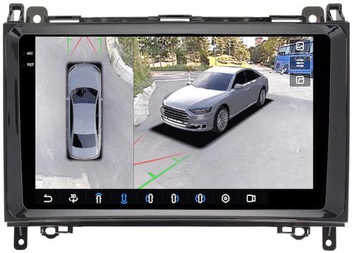 Магнитола для Mercedes-Benz Viano/Vito W639, Vito W447, A класс W169, B класс W245, Sprinter W906, VW Crafter - FarCar BX068M-360 на Android 13, Быстрая, QLED+2K, CarPlay, 4G SIM-слот