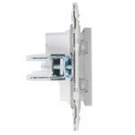 SKANDY Подсветка LED встраиваемая SK-L01S серебряный IEK