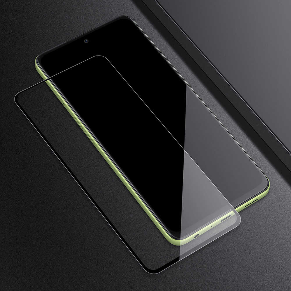 Закаленное стекло 6D с вырезом под камеру для OnePlus Nord CE3 Lite с черной рамкой, G-Rhino