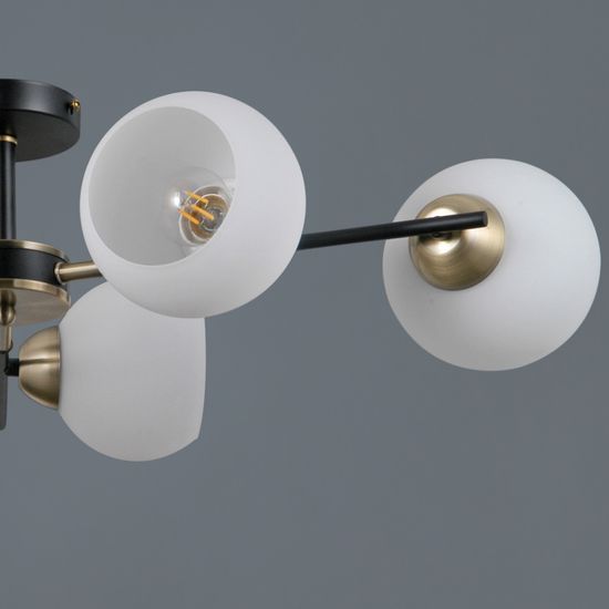 IL0469-6CSQ-24 BK AB LIBRA светильник потолочный