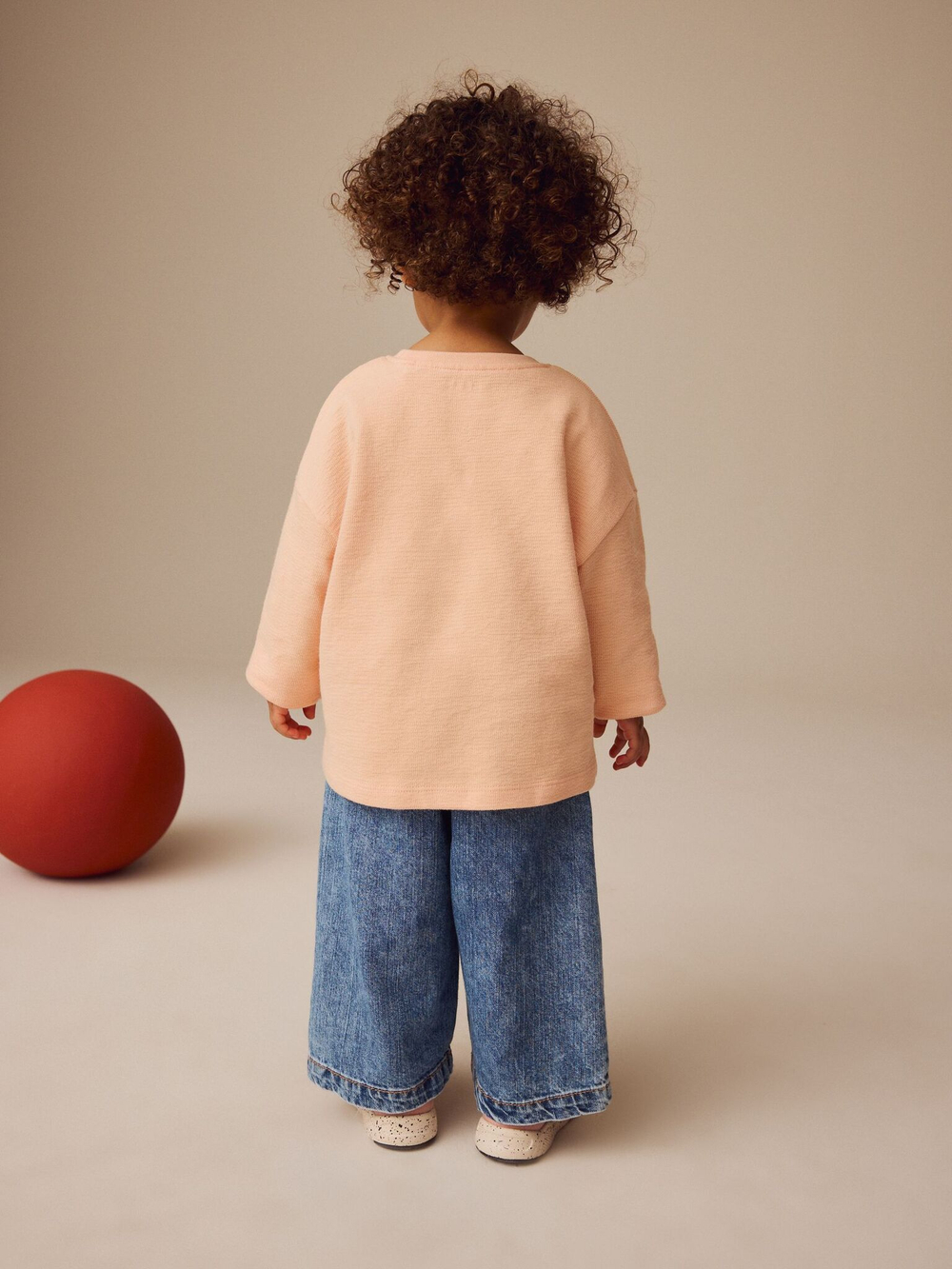 Толстовка для девочки Next E44-980, Персиковый