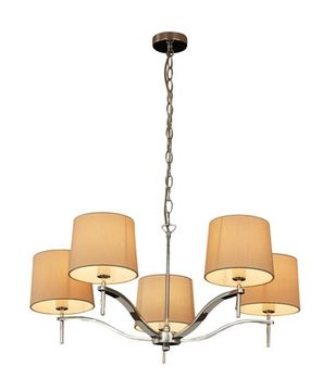 Люстра 1341/02 LM-5 хром Soprano Divinare