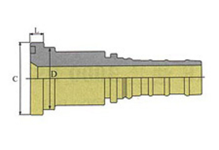 Фитинг DN 20 SFS 3/4 41.3 Interlock POWERMASTER