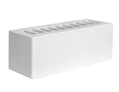 Кирпич 0.9НФ Белый Гладкий