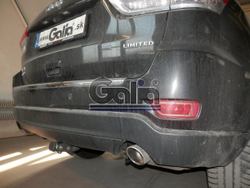 Фаркоп оцинкованный Galia J010C для Jeep Grand Cherokee 2010-(паспорт и сертификат в комплекте)(без электрики)