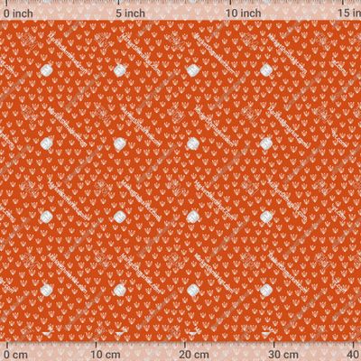 Цветы на терракотовом фоне. Дудлы. by Sun_Tati 652 DPI