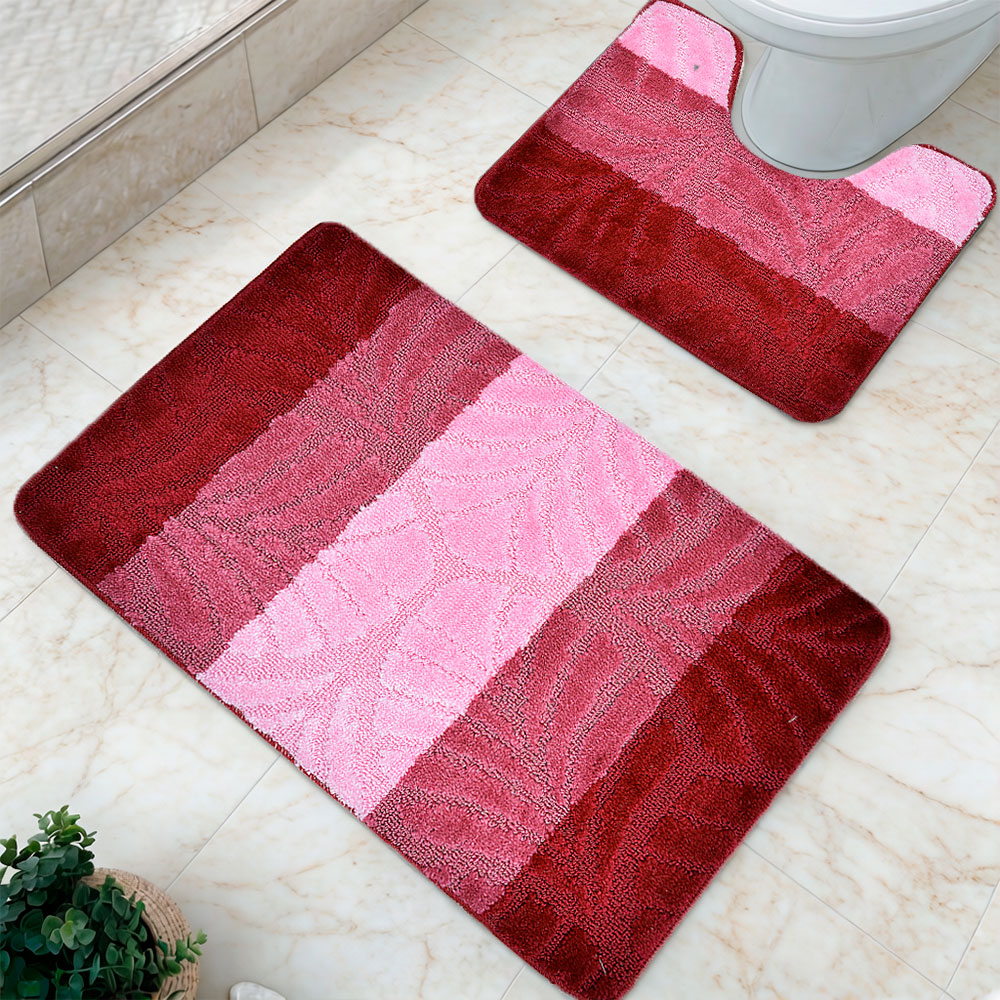 Коврик BOMBINI Zebra 50*80см 2шт (бордовый) 202006