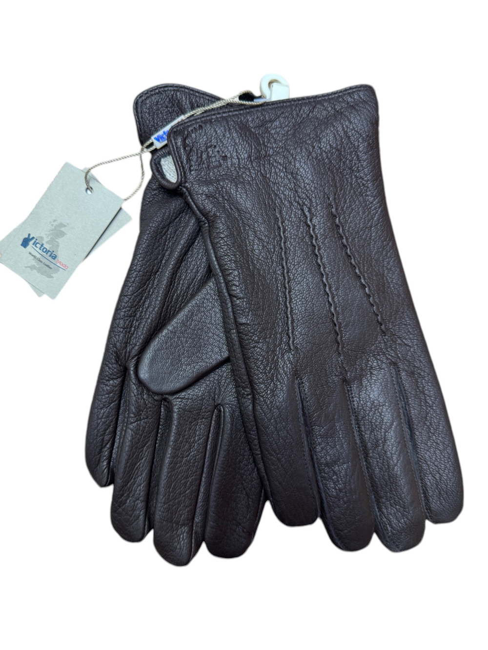 Перчатки. Мужские. Материал верха: Кожа оленя. Подклад: Трикотаж-шерсть.5 шт в упаковке.