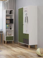 Шкаф МАМА STORY Пушкин 100, белый