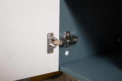 Комод Либера 16.230.01, Бензин, Белый шагрень