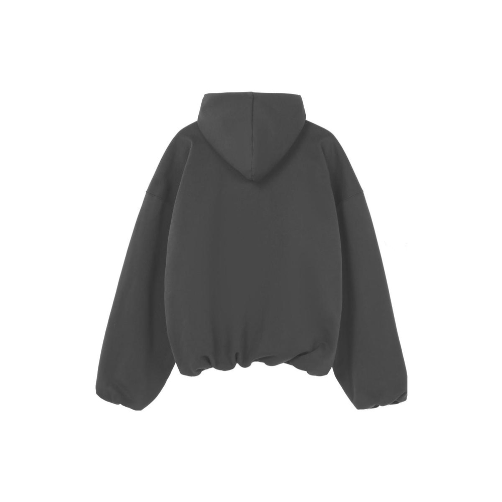 YEEZY x Gap x Balenciaga Logo Hoodie, темно-серый