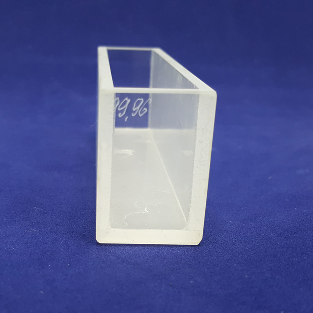 Кювета l=100мм, V= 50мл, кварц, (КФК,КФО,ФЭК), 1шт.