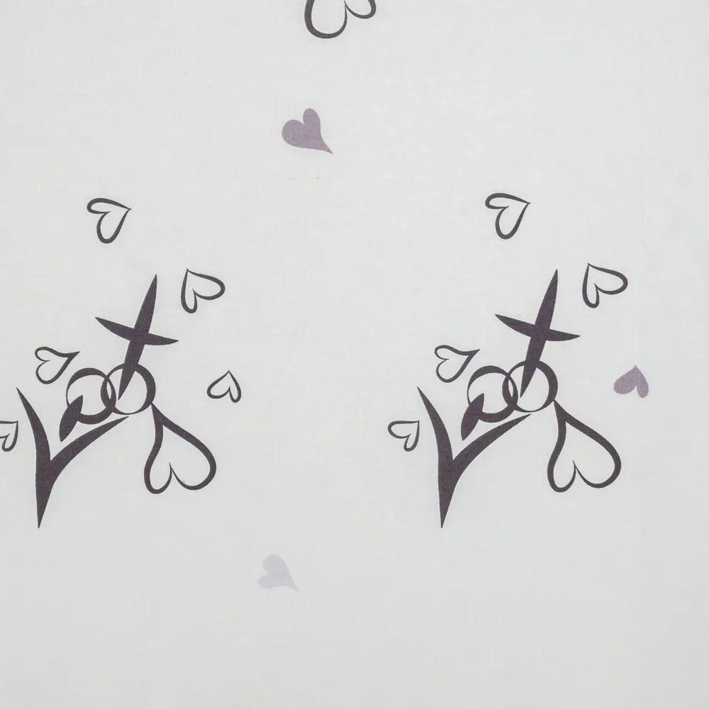 КПБ "Nocturn" Ткань: Импортная бязь (100% хлопок), плотность 130-135 г/м2.