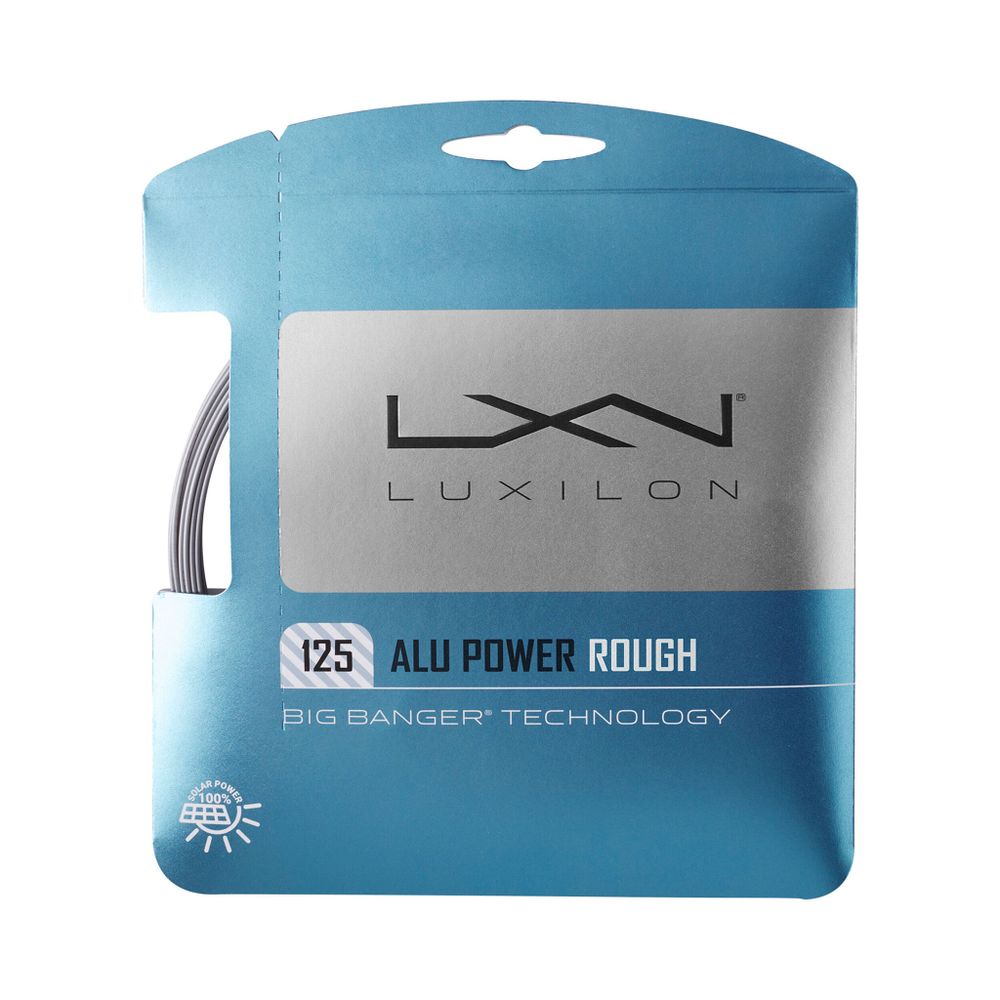 Струны теннисные Luxilon Alu Power Rough String Set 12,2m - Silver