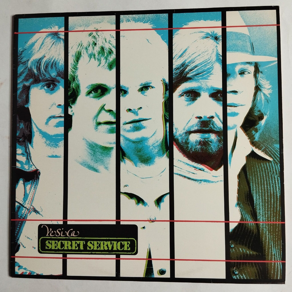 Винтажная виниловая пластинка LP Secret Service Ye Si Ca (Sweden 1981)
