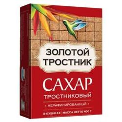 САХАР ЗОЛОТОЙ ТРОСТНИК 400 ГР НЕРАФ В КУБИКАХ /МИСТРАЛЬ/