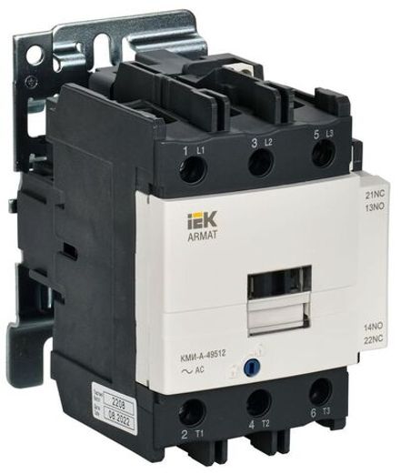 Контактор КМИ-А-49512 LC1D 95А кат. 24В AC 1НО+1НЗ AC-3 IEK AR-ACC-41-095-024-11
