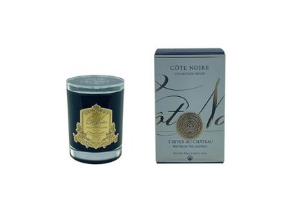 Свеча ароматическая 'HIVER AU CHATEAUСвеча Cote Noire Черный / Золотой