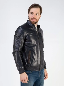 Кожаная куртка демисезонная
