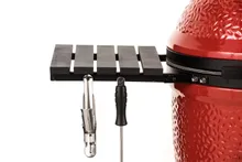 Керамический гриль Big Joe Konnected Joe, 61 см (красный), с ножками и столиками