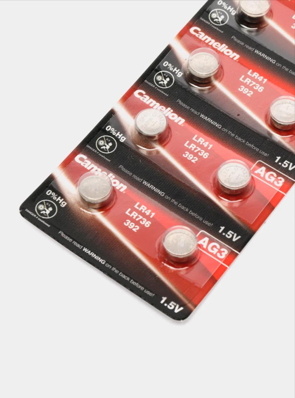 Батарейка AG 3 (392) LR 736. LR 41 Camelion (10шт/уп.)